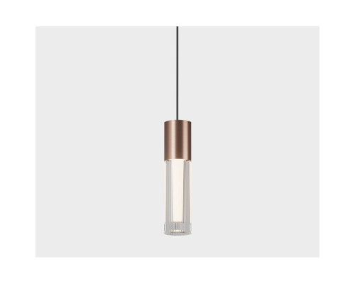 Подвесной светодиодный светильник Italline IT014-0204 rose gold
