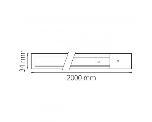 Шинопровод однофазный Lightstar Barra 502025