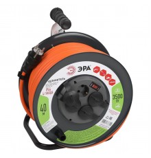Удлинитель силовой ЭРА 4гн 40м с/з RMx-4es-3x2.5-40m-IP44 Б0052921