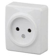 Розетка ЭРА Эксперт 2P 16A 250V 11-2201-01 Б0031551