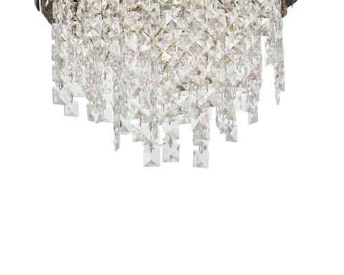 Подвесной светильник Lumina Deco Kruvia LDP 7045-400 BK+CHR Подвесной светильник Lumina Deco Kruvia LDP 7045-400 BK+CHR