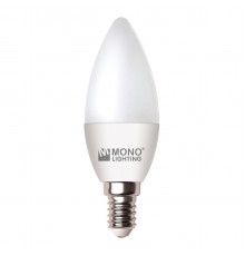 Лампа светодиодная Mono Electric lighting E14 5W 6500K матовая 100-050015-651