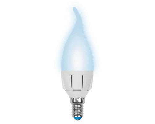 Лампа светодиодная диммируемая Uniel E14 7W 4000K матовая LED-CW37 7W/4000K/E14/FR/DIM PLP01WH UL-00004298 Лампа светодиодная диммируемая Uniel E14 7W 4000K матовая LED-CW37 7W/4000K/E14/FR/DIM PLP01WH UL-00004298