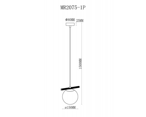 Подвесной светильник MyFar Francis MR2075-1P
