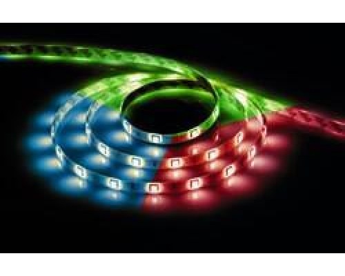 Светодиодная влагозащищенная лента Feron 7,2W/m 30LED/m 5050SMD RGB 5M LS607 27649