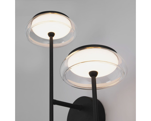 Бра Eurosvet Fungo 50388/2 LED черный Бра Eurosvet Fungo 50388/2 LED черный