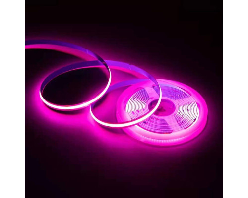 Светодиодная лента Apeyron 14W/m 512Led/m COB розовый 5M 00-364 Светодиодная лента Apeyron 14W/m 512Led/m COB розовый 5M 00-364