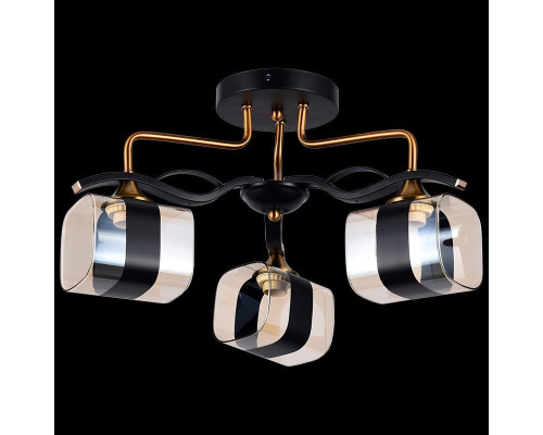 Потолочная люстра Reluce 72105-0.3-03 BK+GAB