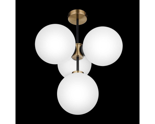 Потолочная люстра 33 ИДЕИ CHN800S.04.17ABL.ASB-S32WH