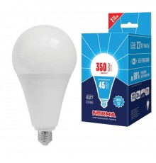 Лампа LED сверхмощная Volpe E27 45W 4000K матовая LED-A120-45W/4000K/E27/FR/NR UL-00005611