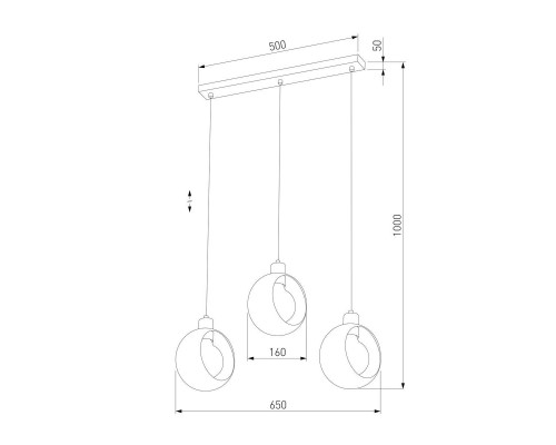 Подвесной светильник TK Lighting 2743 Cyklop