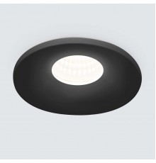 Встраиваемый светодиодный светильник Elektrostandard 15270/LED черный a056025
