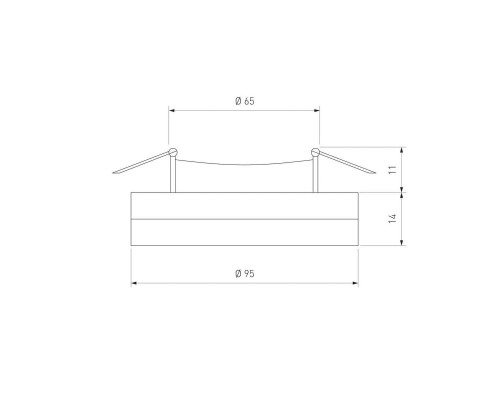 Встраиваемый светильник Elektrostandard 8355 MR16 CL/WH прозрачный/белый a049340 Встраиваемый светильник Elektrostandard 8355 MR16 CL/WH прозрачный/белый a049340