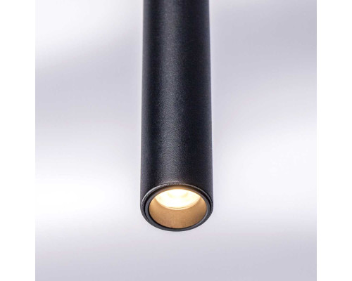 L5T747437 Люстра TUBO LED 25W 1500LM 25G ЧЕРНЫЙ 3000K