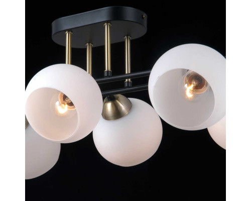 Потолочный светильник ILLUMICO IL0790-6CSQ-25 BK AB TRENTO
