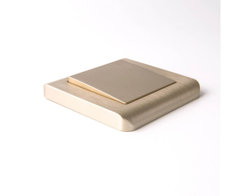 Рамка на 1 пост Werkel Stream шампань W0012111 4690389162176 Рамка на 1 пост Werkel Stream шампань W0012111 4690389162176