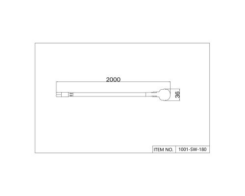 Сетевой шнур Favourite Unika 1001-SW-180 Сетевой шнур Favourite Unika 1001-SW-180