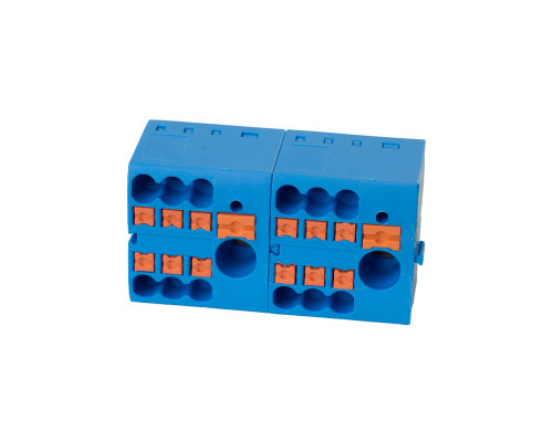 Зажим блочный (групп) для распред.тока нагрузки push-in на 6 точек, сеч 2,5 мм2, 690V,41А, LD580 PTFIX 6-06/25 Зажим блочный (групп) для распред.тока нагрузки push-in на 6 точек, сеч 2,5 мм2, 690V,41А, LD580 PTFIX 6-06/25