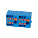 Зажим блочный (групп) для распред.тока нагрузки push-in на 6 точек, сеч 2,5 мм2, 690V,41А, LD580 PTFIX 6-06/25