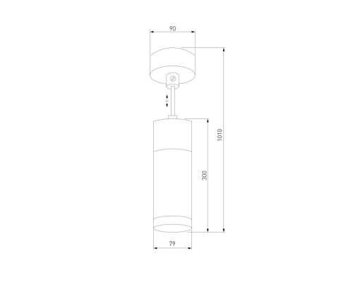 Подвесной светильник Eurosvet 50135/1 LED хром/черный жемчуг Подвесной светильник Eurosvet 50135/1 LED хром/черный жемчуг