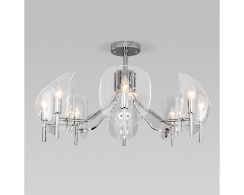 Потолочная люстра Eurosvet Rocco 60135/8 хром Потолочная люстра Eurosvet Rocco 60135/8 хром