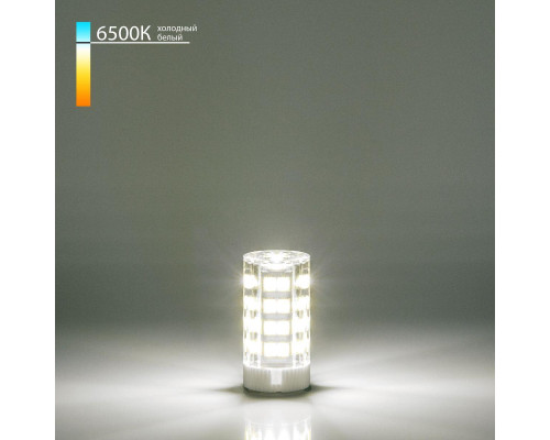 Лампа светодиодная Elektrostandard G9 7W 6500K прозрачная a055356 Лампа светодиодная Elektrostandard G9 7W 6500K прозрачная a055356