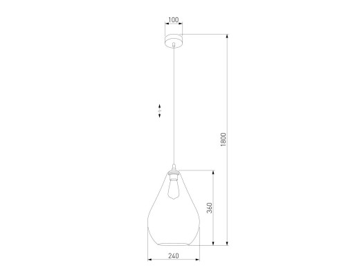 Подвесной светильник TK Lighting 4320 Fuente