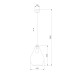 Подвесной светильник TK Lighting 4320 Fuente