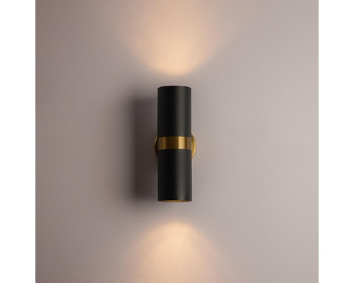 Настенный светильник Arte Lamp Ran A3143AP-2BK Настенный светильник Arte Lamp Ran A3143AP-2BK