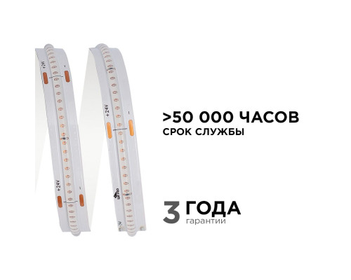 Светодиодная лента Apeyron 14W/m 512LED/m COB синий 2M 207ОО