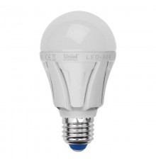 Лампа светодиодная Uniel E27 12W 4000K матовая LED-A60 12W/NW/E27/FR PLP01WH UL-00001527