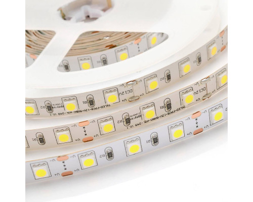 Светодиодная лента Apeyron 14,4W/m 60Led/m 5050SMD холодный белый 3M 229BL Светодиодная лента Apeyron 14,4W/m 60Led/m 5050SMD холодный белый 3M 229BL