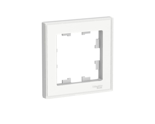 Рамка 1-постовая Systeme Electric AtlasDesign Art белая ATN200101 Рамка 1-постовая Systeme Electric AtlasDesign Art белая ATN200101