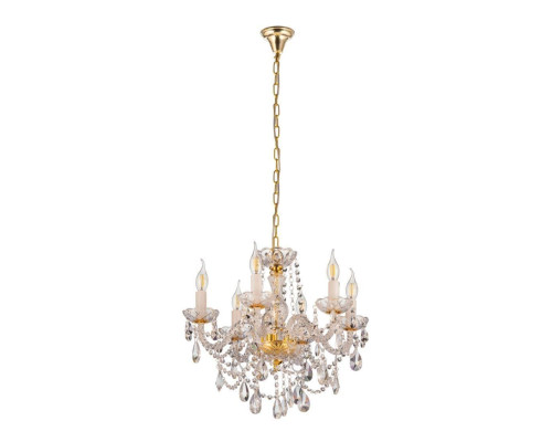 Подвесная люстра Lumina Deco Eliza LDP 7026-6 SL+GD Подвесная люстра Lumina Deco Eliza LDP 7026-6 SL+GD