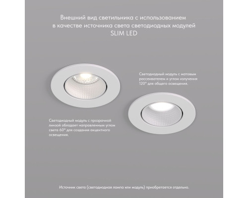 Встраиваемый светильник Denkirs Rodvig DK3061-WH