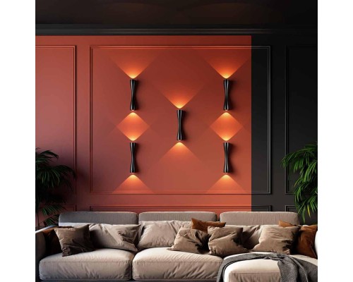 Настенный светодиодный светильник Odeon Light Hightech Anika 4291/10WL Настенный светодиодный светильник Odeon Light Hightech Anika 4291/10WL