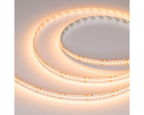 Светодиодная лента Arlight 20W/m 200Led/m 2835SMD теплый белый 5M UL-A200-10mm 24V Warm2400 037223 Светодиодная лента Arlight 20W/m 200Led/m 2835SMD теплый белый 5M UL-A200-10mm 24V Warm2400 037223