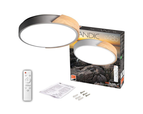 Потолочный светодиодный светильник Jazzway PPB Sсandic-R 5037151 Потолочный светодиодный светильник Jazzway PPB Sсandic-R 5037151