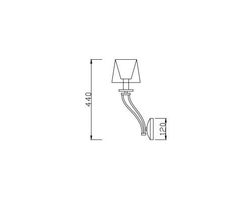 Бра Vele Luce Olimpia VL1764W01