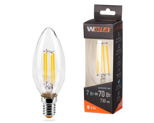 Светодиодная лампа WOLTA 25SCFT7E14 Светодиодная лампа WOLTA 25SCFT7E14