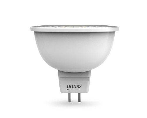 Лампа светодиодная Gauss GU5.3 5W 4100K матовая 101505205 Лампа светодиодная Gauss GU5.3 5W 4100K матовая 101505205