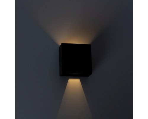 Уличный настенный светодиодный светильник Arte Lamp Algol A1445AL-1BK Уличный настенный светодиодный светильник Arte Lamp Algol A1445AL-1BK