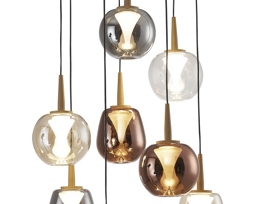 Подвесная светодиодная люстра Mantra Andromeda 8933+8PL