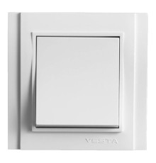Выключатель одноклавишный Vesta-Electric Verona белый FVK020101BEL