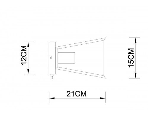 Бра Arte Lamp Brussels A8030AP-1WH