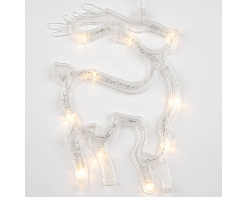 Подвесной светодиодный светильник «Олень» Uniel ULD-H1419-010/STA/3AAA Warm White IP20 Deer UL-00007252