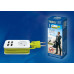 Удлинитель Uniel 1гн х 1,5м б/з Travel S-CT1-1,5U White/Green UL-00003331