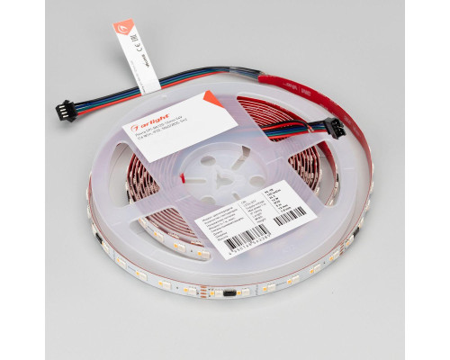 Светодиодная лента Arlight Бегущий огонь 6W/m 60Led/m 5060/2835SMD разноцветный/теплый белый 5M SPI-BA120-12mm 24V RGBW-Warm-PX6-BPT 040620 Светодиодная лента Arlight Бегущий огонь 6W/m 60Led/m 5060/2835SMD разноцветный/теплый белый 5M SPI-BA120-12mm 24V RGBW-Warm-PX6-BPT 040620