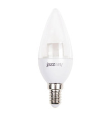 Лампа светодиодная Jazzway E14 7W 3000K прозрачная 2853097
