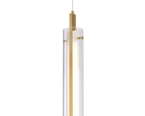 Подвесной светодиодный светильник Indigo Vitreo 11067/B/1P Brass V000175L Подвесной светодиодный светильник Indigo Vitreo 11067/B/1P Brass V000175L